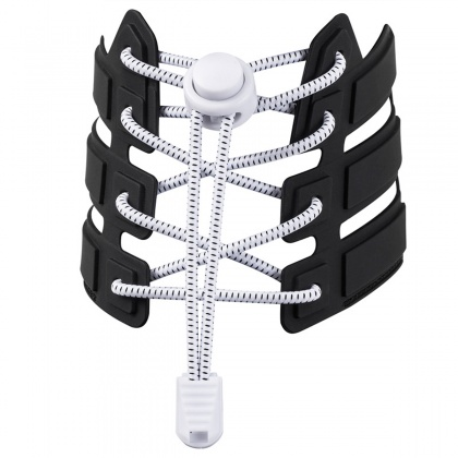 Reflexné elastické šnúrky - biele